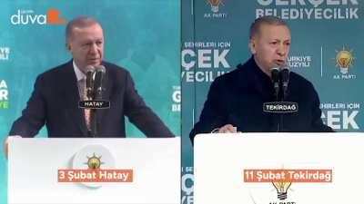 Erdoğan 9 günde fikir değiştirdi.