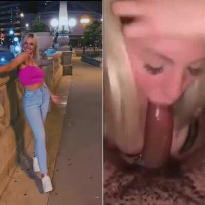 Blonde Girl Loves The BBC