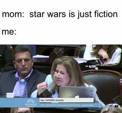 I'm one with the force