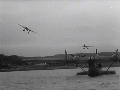 Allied fighter bombers raid Axis shipping on the Atlantic coast in late 1943