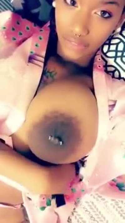 Big Dark areolas