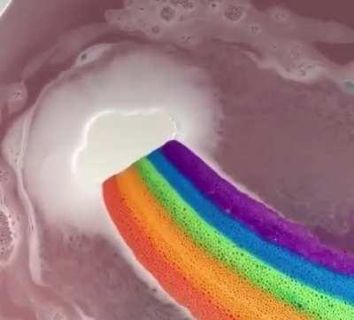 Rainbow Bath Bomb