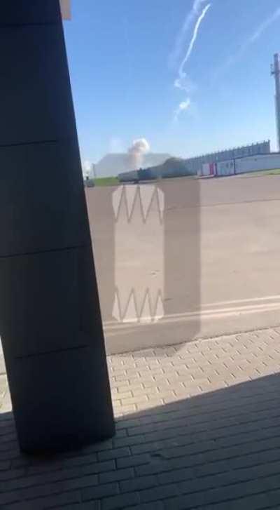 Multiple missile landings in Belgorod Airport