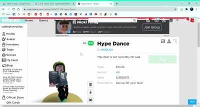 this is what will happen when your doin' hype dance like this...