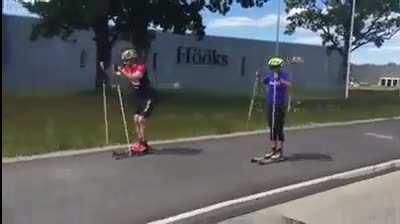 Nice day to go skating 