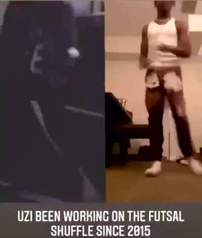 Uzi has been working on the Futsal Shuffle since 2015