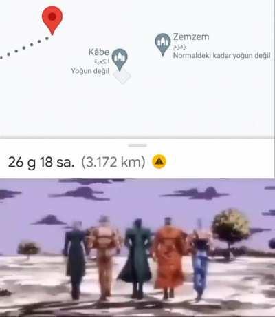 Agalarla hacca giderken