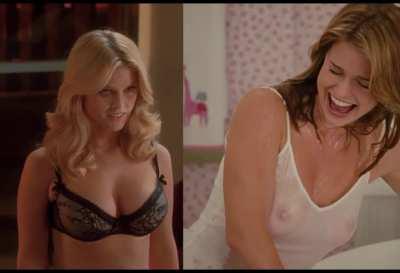 Alice Eve in She's Out of My League (2010) and Sex and the City 2 (2010)