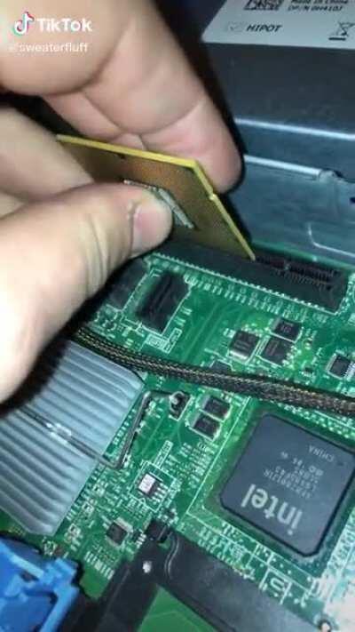 Installing a new CPU