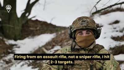 Brief interview with a sniper team of the 79th Tavrian Air Assault Brigade. They operate day and night, having taken part in the hottest sections of the frontline.