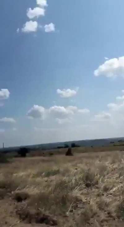 A pair of Ukrainian Su-25's working near the front line in Zaporizhzia after over 500 days of war.