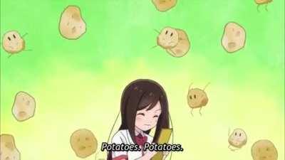 Everyone's a potato [Hitoribocchi no Marumaru Seikatsu]