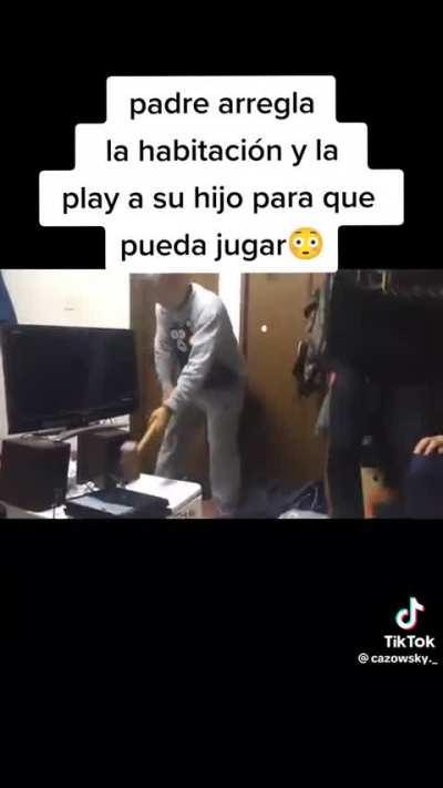 Que buen padre xd