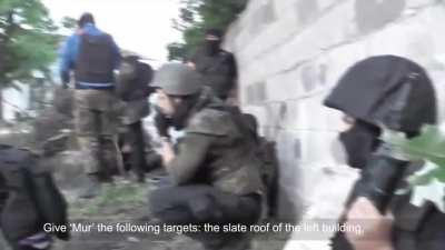 Footage of the Infamous AZOV Battalion engaging in urban warfare inside of Mariupol, Ukraine.