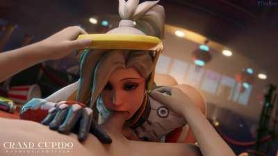 Using Mercy's throat [Overwatch] (grandcupido, audio volkor)