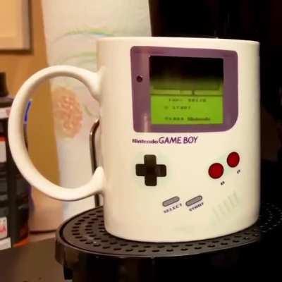 This Nintendo gameboy mug