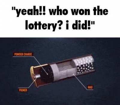 win your own fucking lottery