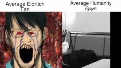Average Eldritch Fan vs Average Humanity Enjoyer (Saya No Uta)