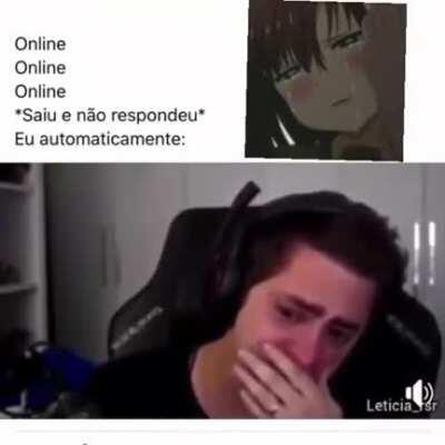 Ela não respondeu até agora 😩✊