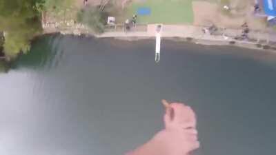 Most British bungee jump ever