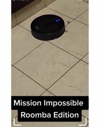 A spider versus a roomba