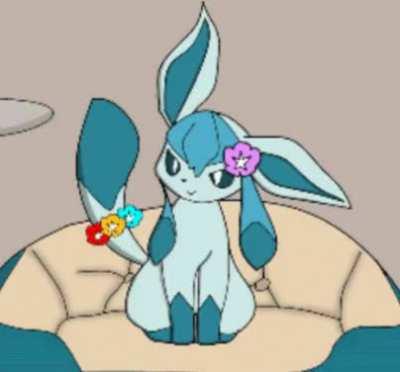 help i turned myself into a glaceon again