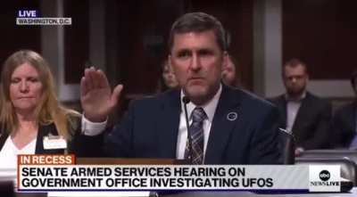 UFO reported by police officer moved up to 100x faster than a drone, testifies Pentagon’s AARO Director. “It tilted up about 45 degrees, and then it shot up vertically… It did that without making a sound.”