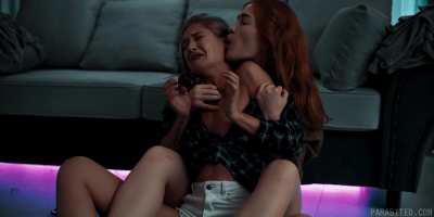 Jia Lissa Fucks the brains out of her gamer friend Tiffany Tatum