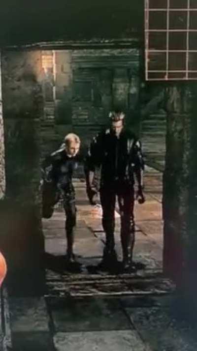 Wide Wesker walking