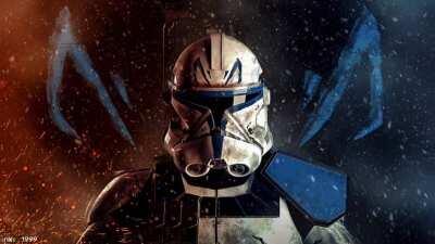 Credit to u/garethy12 who originally found this wallpaper of Captain Rex, but I animated it