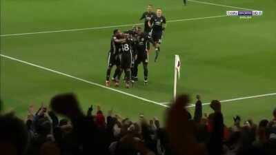 Milly rocking at the Emirates