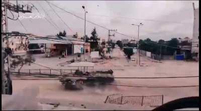 Gaza combat footage