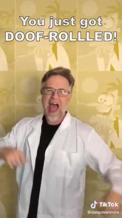 The creator of Phineas and Ferb and the voice actor for dr. Doofenshmirtz has an announcement