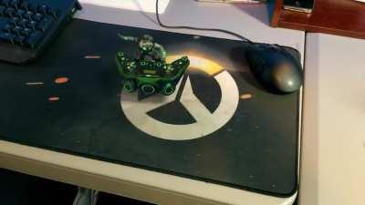 Caught Lucio Jammen on my Wife's Desk!