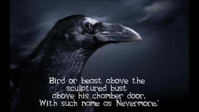 Edgar Allan Poe's &quot;The Raven&quot; narrated by Christopher Lee