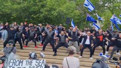 Māori of New Zealand standing with Israel 