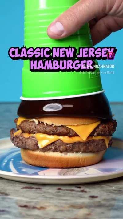 Classic New Jersey &quot;hamburger&quot;