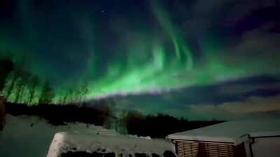 Insane Aurora Borealis Dancing In the Sky, Senja, Norway