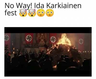 Det kanske bara var en ironisk fest