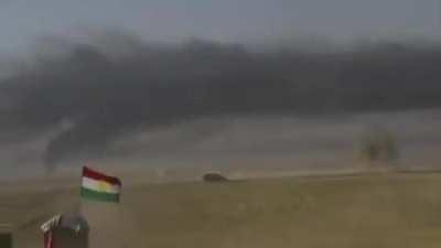 Most intense and badass video ive ever seen. Peshmerga kill a isis SVBIED