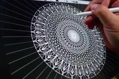 some beautiful mandala sketches