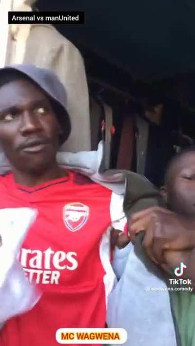 The Arsenal fan base in Africa are cool 😂