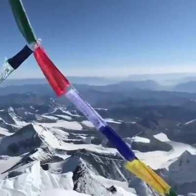 🔥 How the Earth looks from Everest in beautiful weather