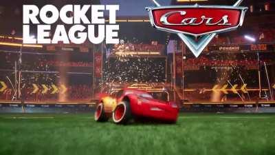 Lightning McQueen in rocket league : r/weirddalle
