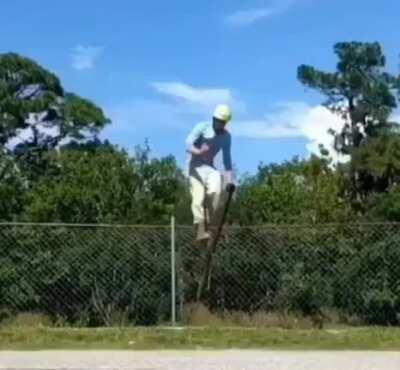 WCGW practicing the pogo