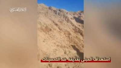 Scenes showing part of the battle in which Al-Qassam fighters killed 10 soldiers and withdrew peacefully in Juhr Al-Dik, east of the central region.
 Within the Battle of Al-Aqsa Flood