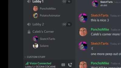 Perfectly cut Discord