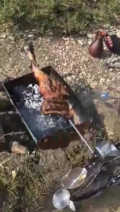 Creative way to bbq