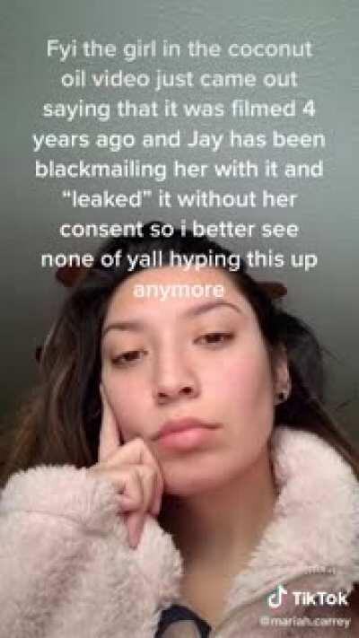 If you watch that video, just know it is nonconsensual. That dude is a piece of shit for blackmailing her for years and then leaking the video without her consents