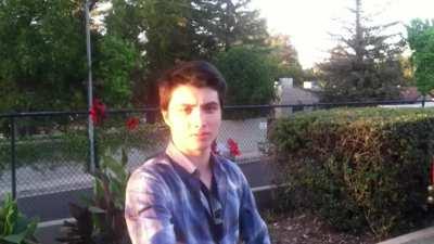 Rare video of Elliot Rodger taken on 5/19/2014 just days before he would go on a shooting spree